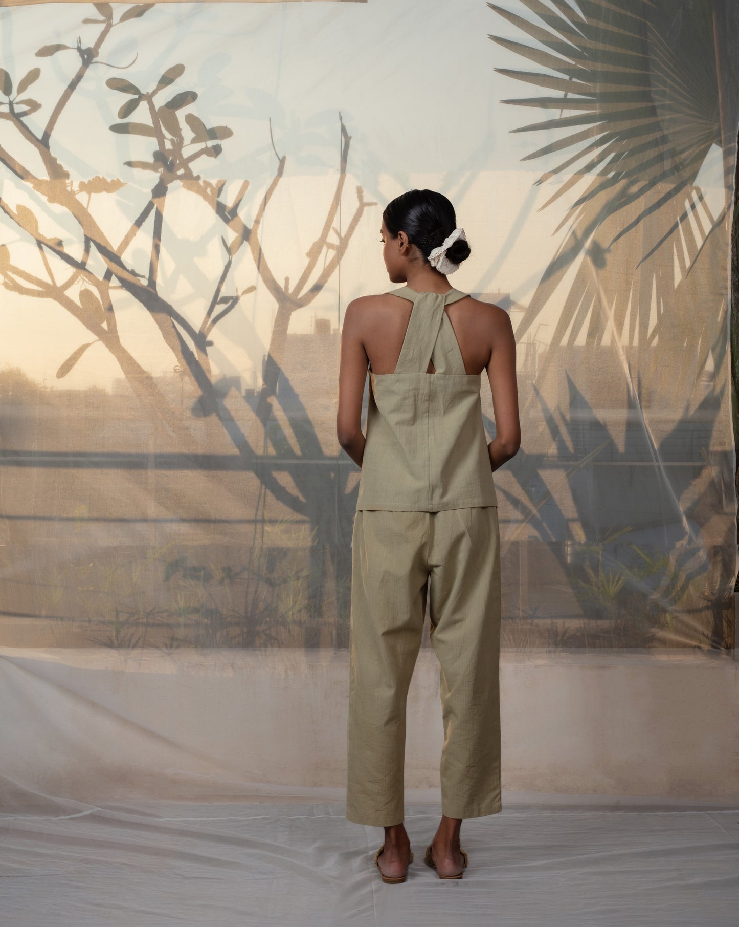 Pista Co-ord - Handmade, Sustainable, Eco-friendly.