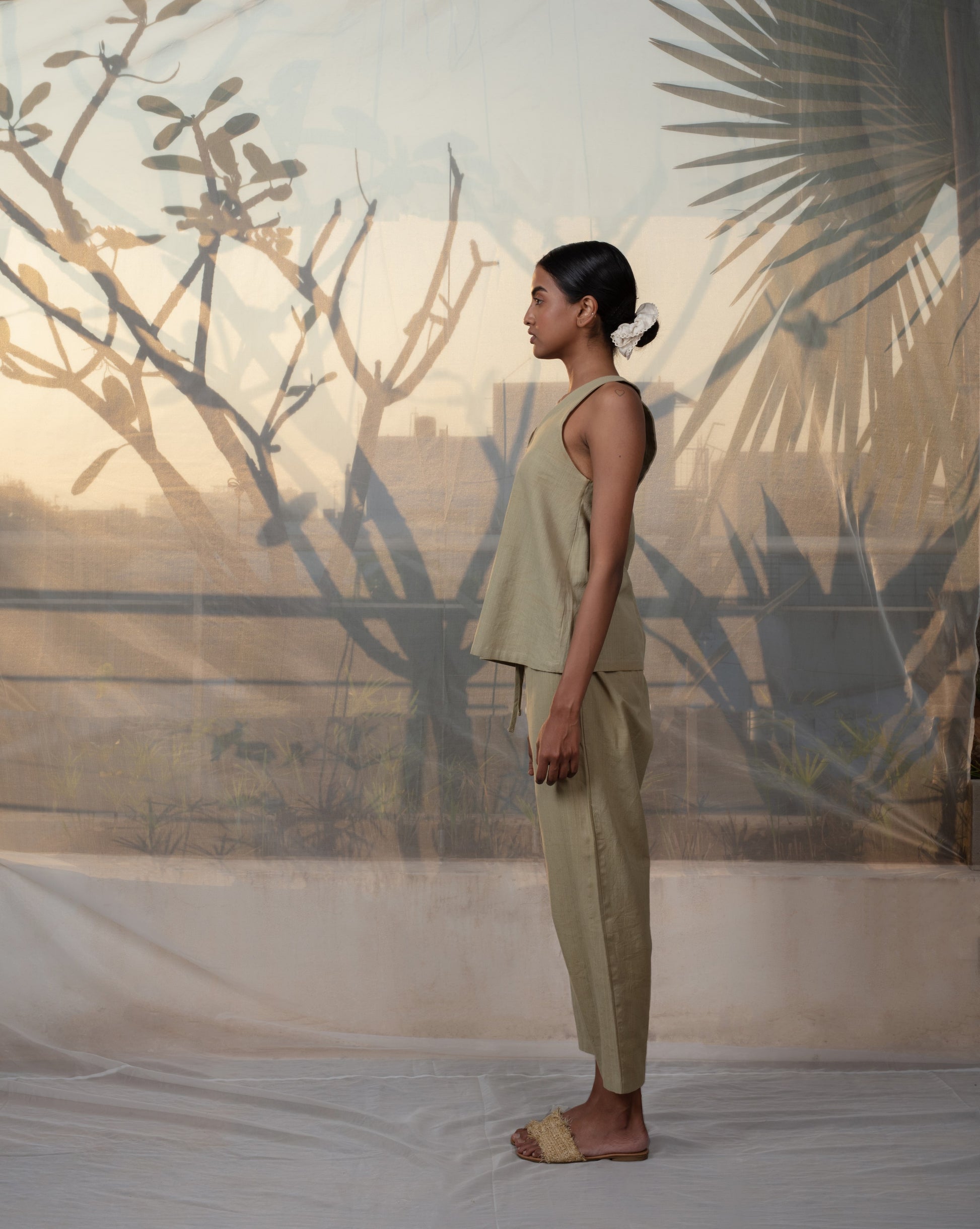 Pista Co-ord - Handmade, Sustainable, Eco-friendly.